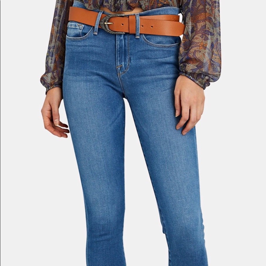 Frame Le Skinny De Jeanne Crop Size 24